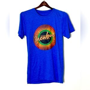 Incubus Vintage‎ Circle Logo T-Shirt Band Tee Royal Blue Small